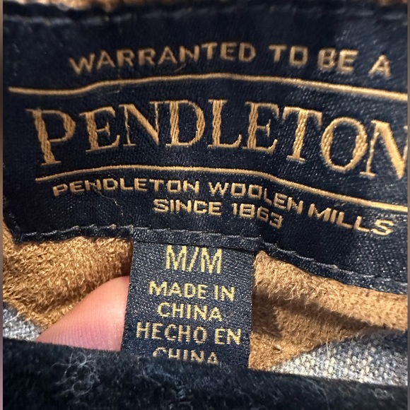 Medium Pendleton fuzzy zip Jacket - Picture 7 of 7